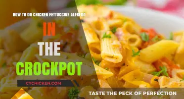 Crockpot Chicken Fettuccine Alfredo: Quick, Easy, and Delicious!