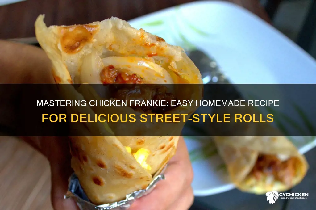 how to do chicken frankie at home