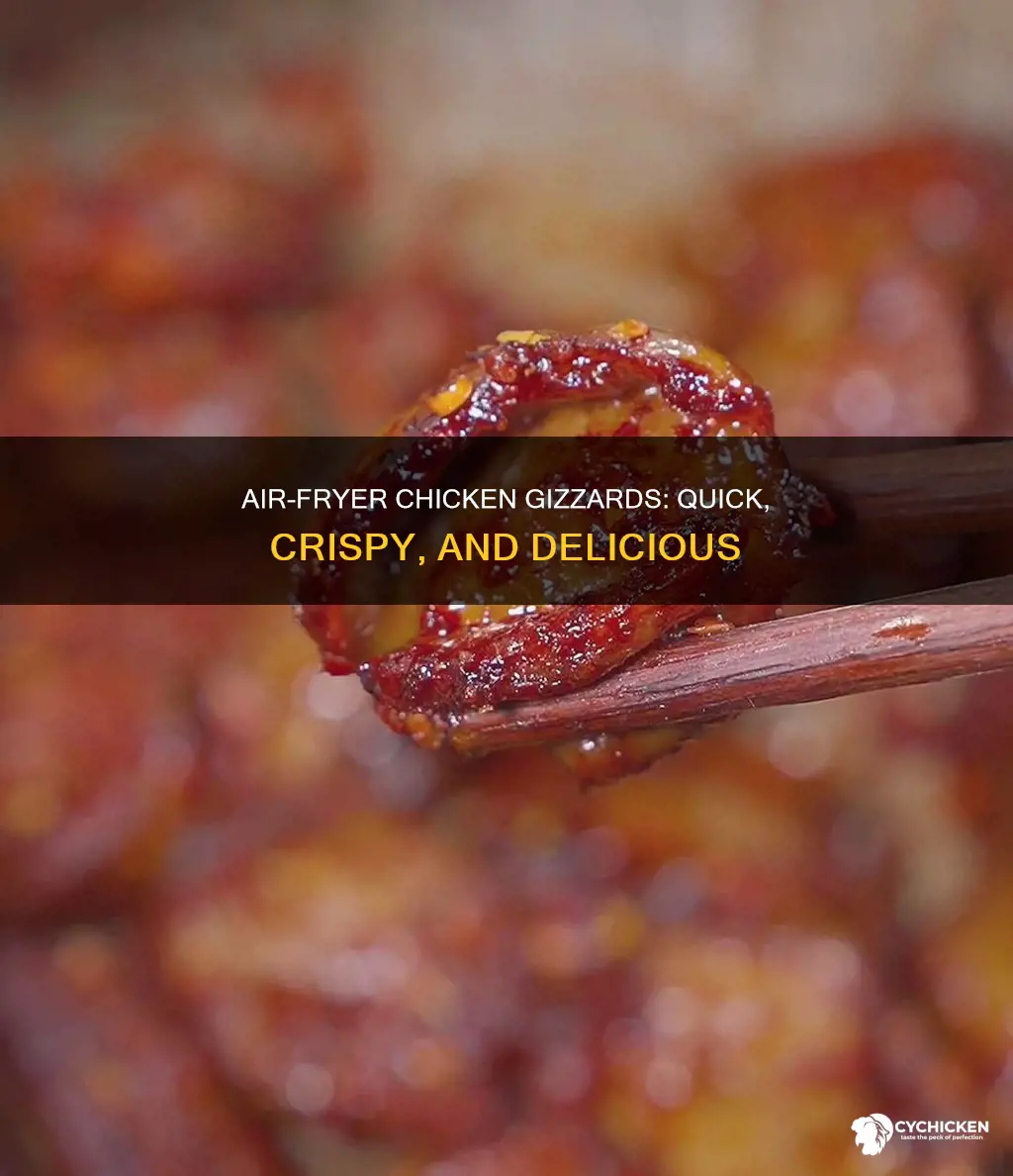 how to do chicken gizzards in an air fryer