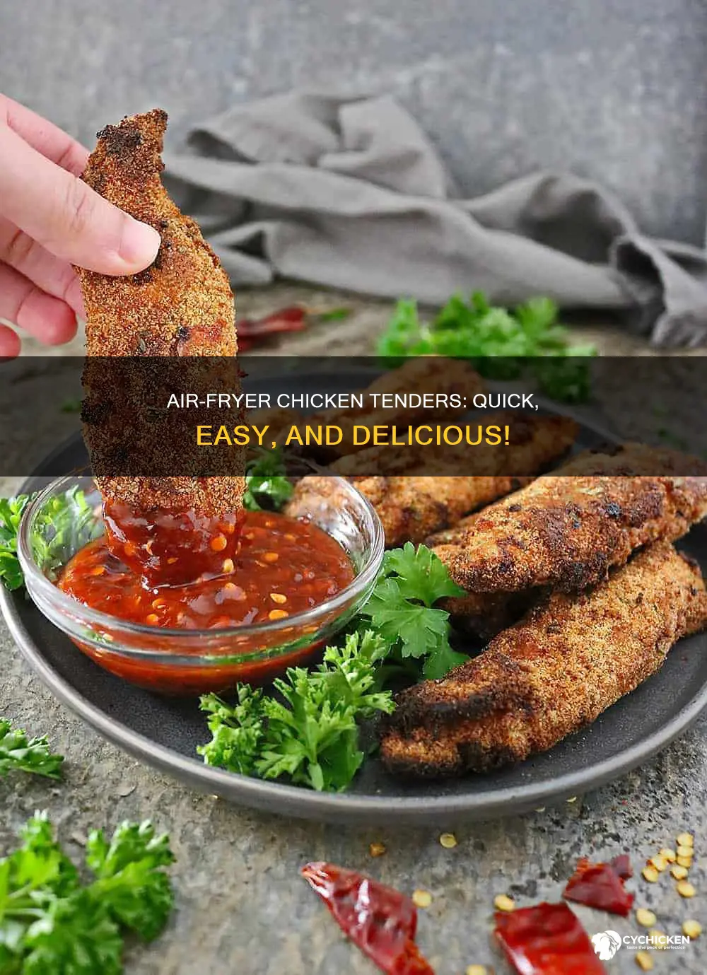 how to do chicken tenders in an air fryer