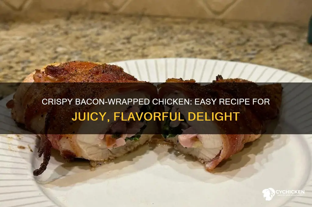 how to do chicken wrapped in bacon