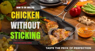 Master Grilled Chicken: Tips to Prevent Sticking Every Time
