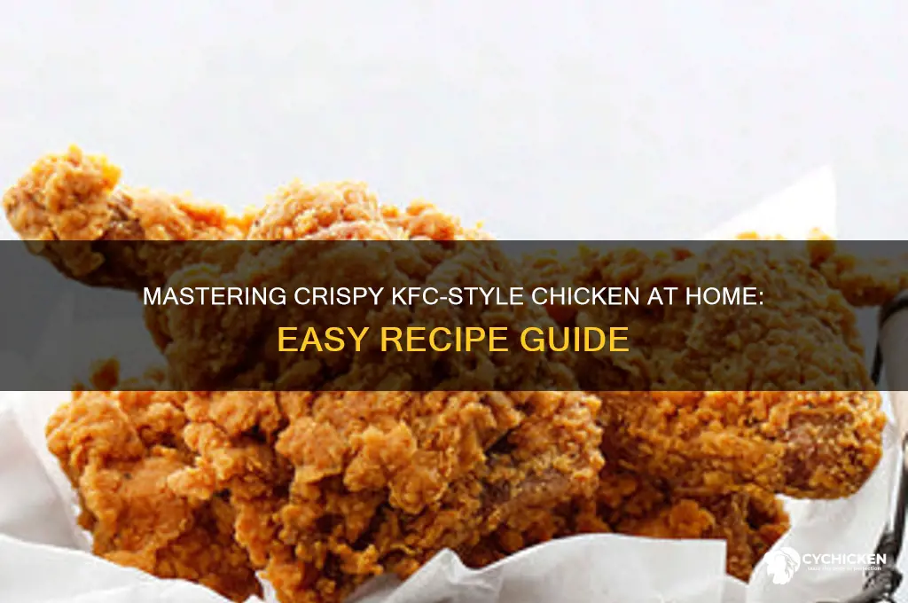 how to do kfc chicken at home