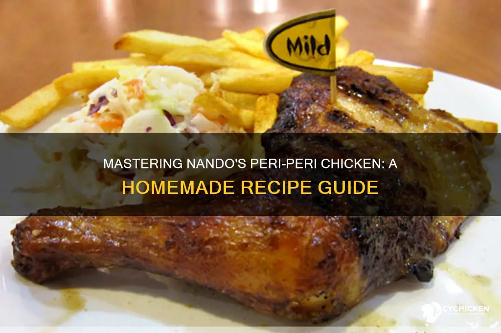 how to do nandos chicken at home