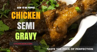 Spicy Pepper Chicken Semi-Gravy Recipe: Easy Steps for Perfect Flavor