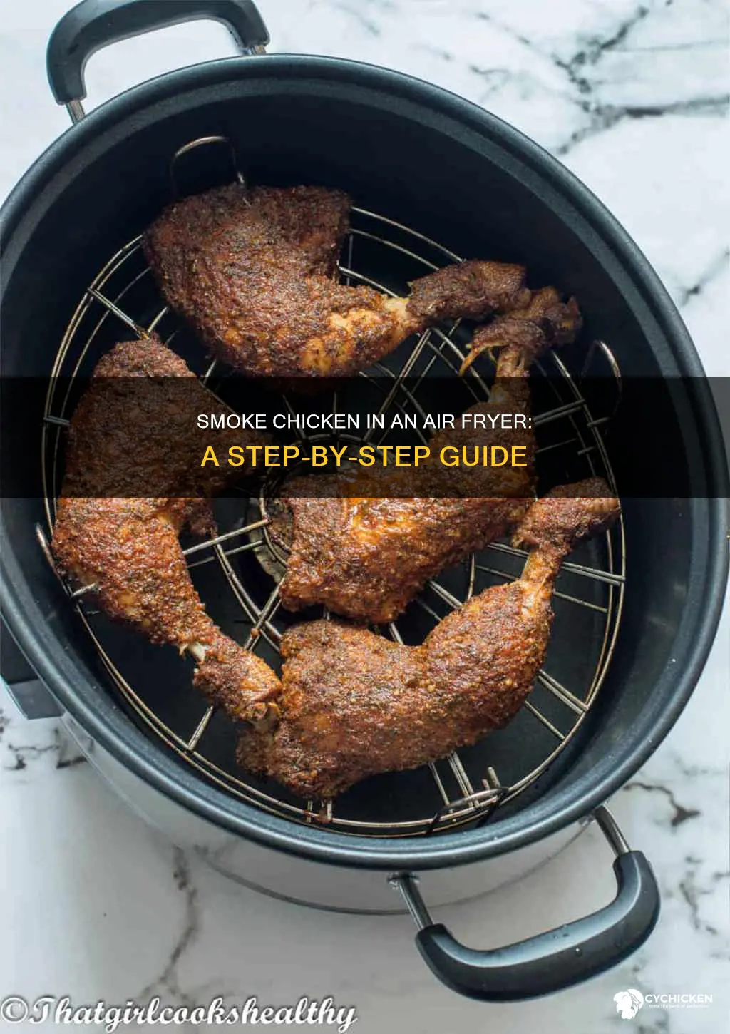 how to do smoke chicken in a air fryer