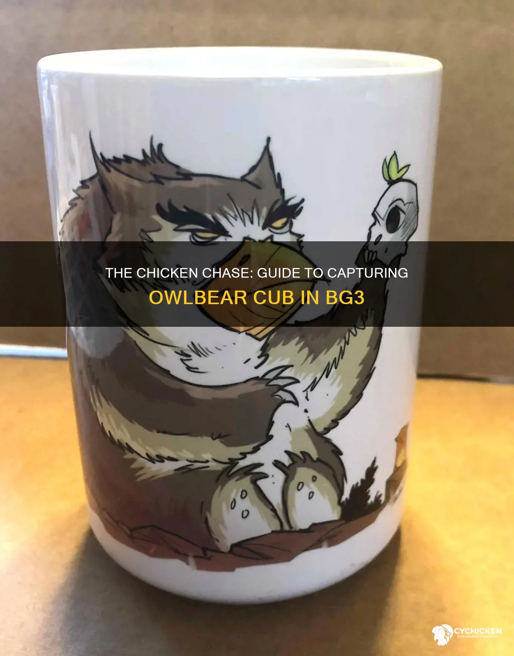 how to do the chicken chase for owlbear cub bg3
