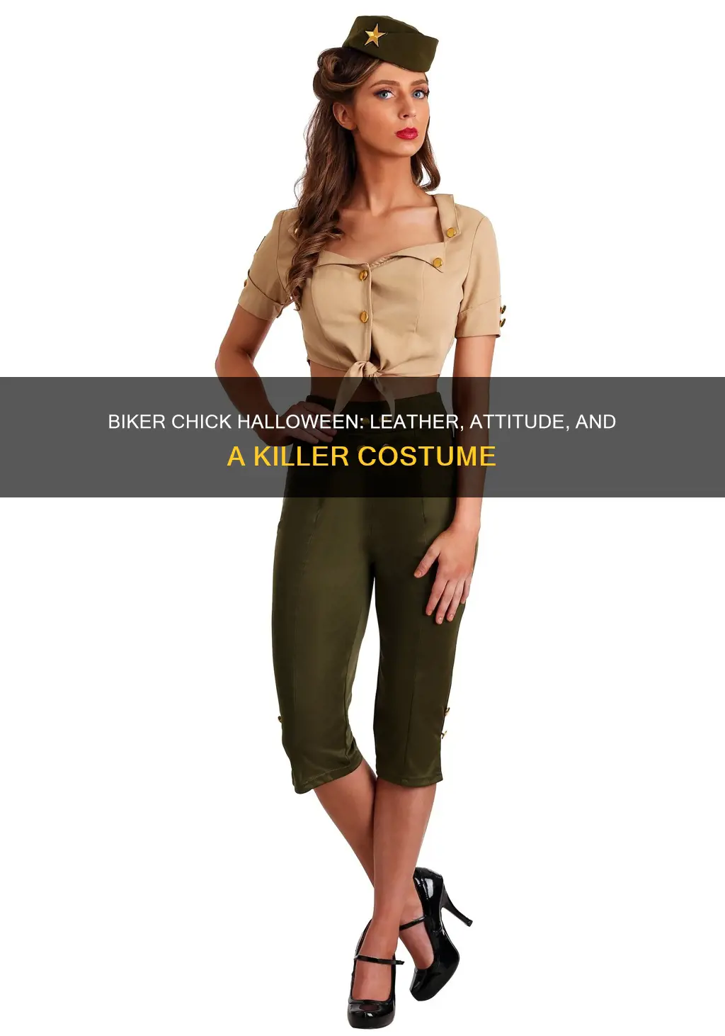 how to dress as a biker chick for halloween