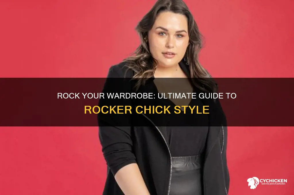 how to dress as a rocker chick