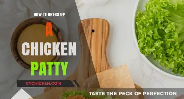 Creative Chicken Patty Dress-Up: Elevate Your Meal with Flavorful Toppings