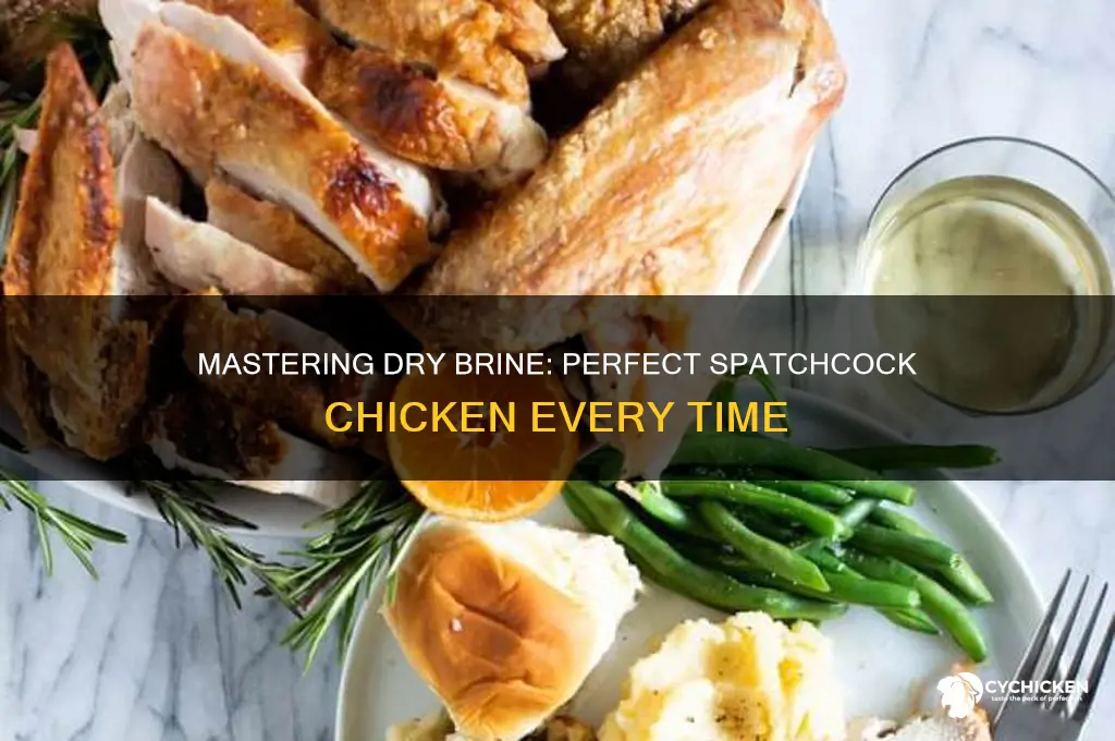 how to dry brine a spatchcock chicken