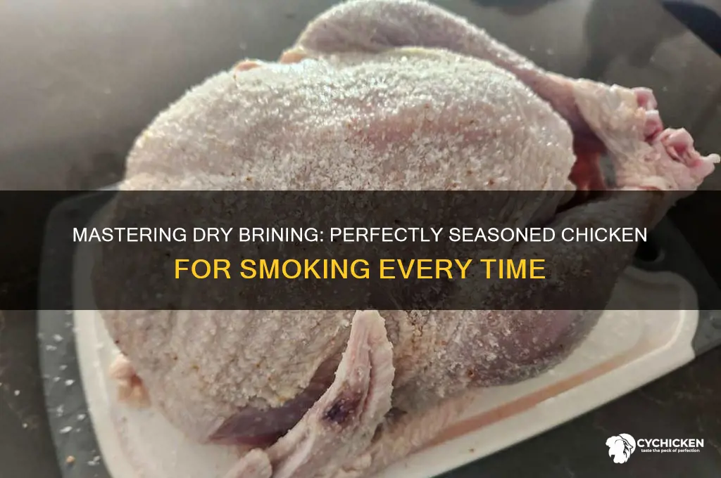 how to dry brine chicken for smoking