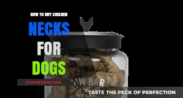 Easy Guide to Safely Drying Chicken Necks for Your Dog's Treats