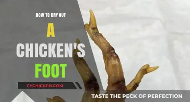 Effective Techniques to Safely Dry a Chicken's Foot for Preservation