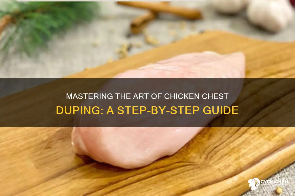 how to dupe with a chicken chest