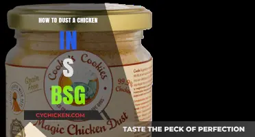 Mastering the Art of Dusting Chicken in a BSG: A Guide