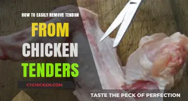 Quickly Debone Chicken Tenders: Simple Tendon Removal Tips and Tricks