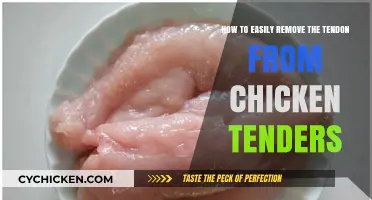 Quickly Remove Chicken Tenders' Tendons Like a Pro