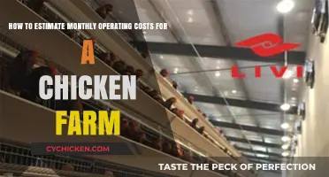 Estimating Chicken Farm Operating Costs: A Monthly Guide