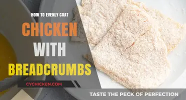 Mastering the Art of Evenly Coating Chicken with Breadcrumbs