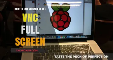 Exiting Chicken of the VNC Full Screen Mode: A Quick Guide