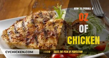 Quickly Estimate 4 Ounces of Chicken: Simple Eyeballing Tips