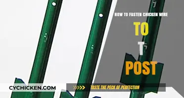 Secure Chicken Wire to T-Posts: A Step-by-Step Fastening Guide