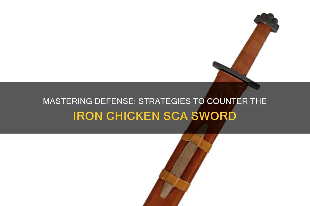 how to fight against iron chicken sca sword