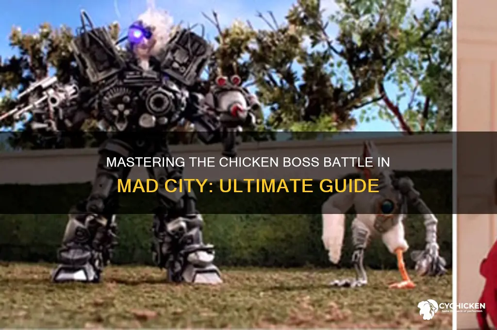 how to fight chicken boss in mad city