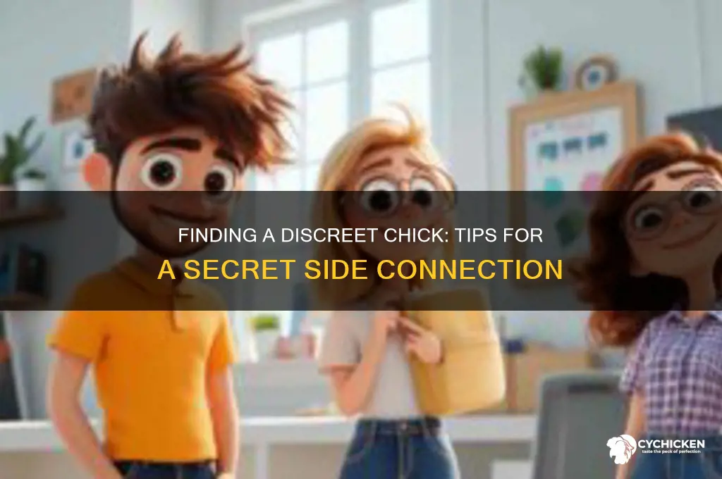 how to find a chick on the side