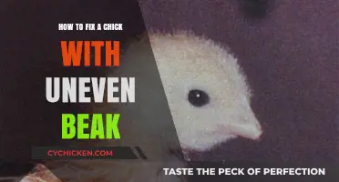 Correcting Uneven Beaks in Chicks: A Step-by-Step Care Guide