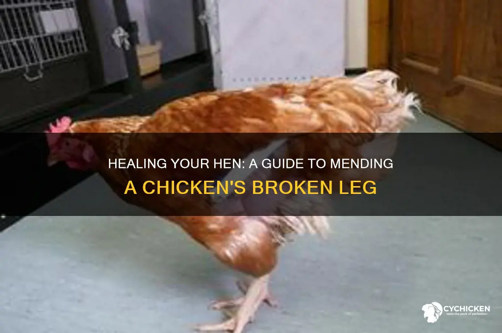 how to fix a chicken