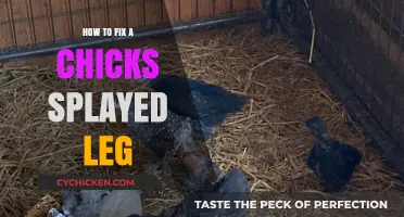 Effective Solutions for Correcting Splayed Legs in Baby Chicks