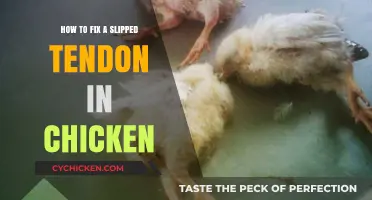 Effective Remedies for Treating a Slipped Tendon in Chickens