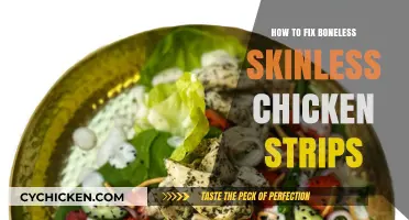 Perfectly Cooked Chicken Strips: Tips to Fix Boneless Skinless Strips