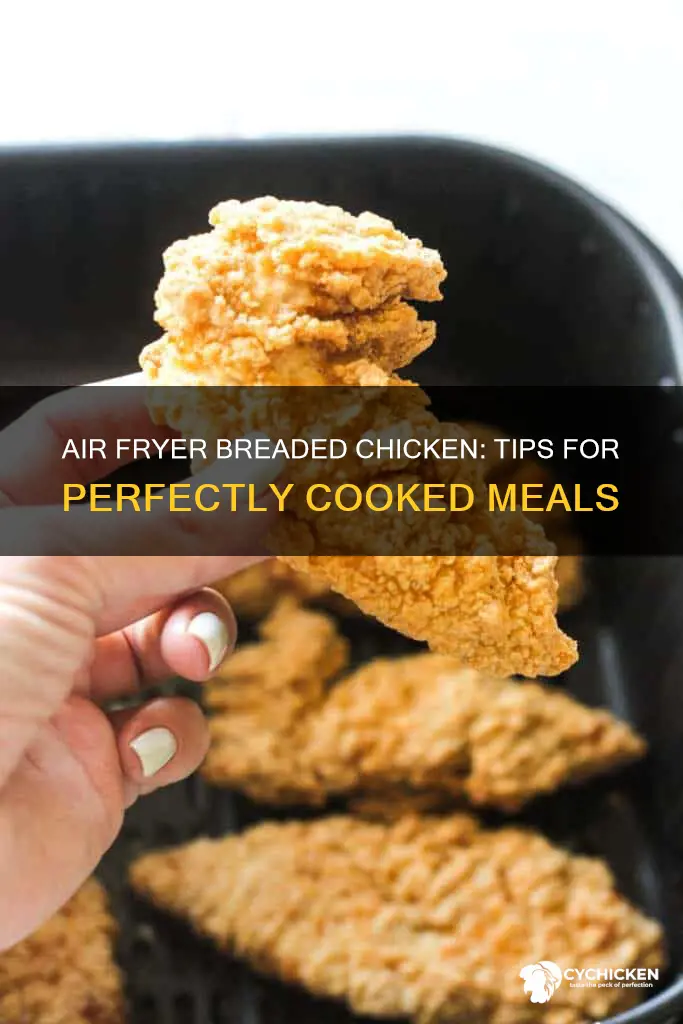 how to fix breaded chicken in the air fryer