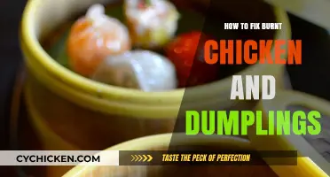 Rescue Your Burnt Chicken and Dumplings: Quick Fixes and Tips