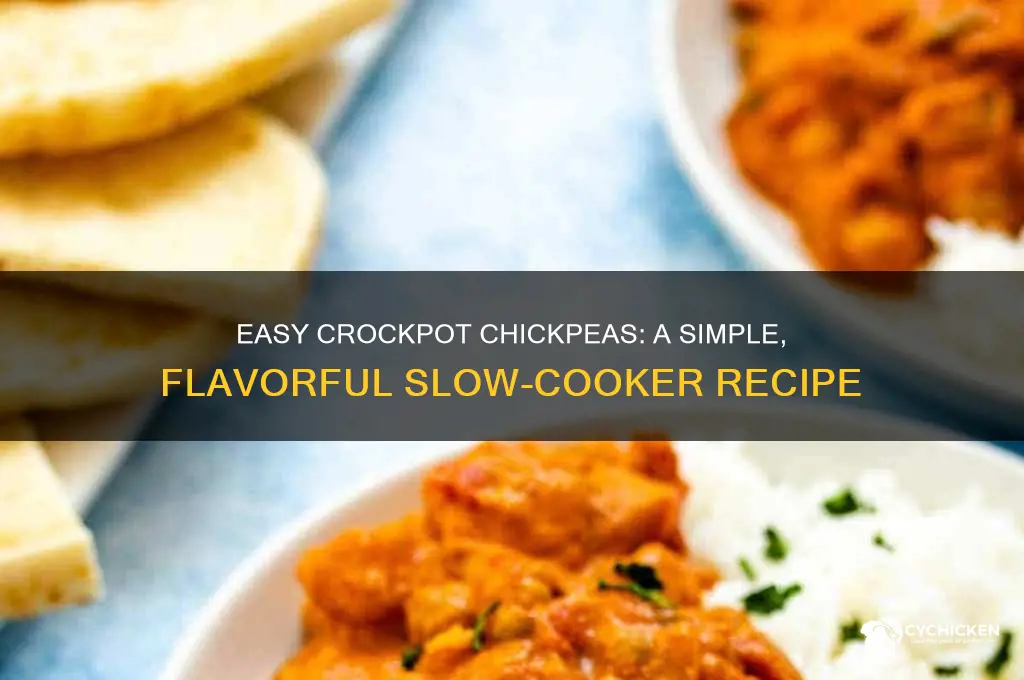 how to fix chick peas in crockpot