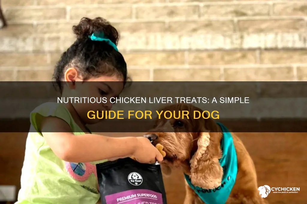 how to fix chicken livers for dogs