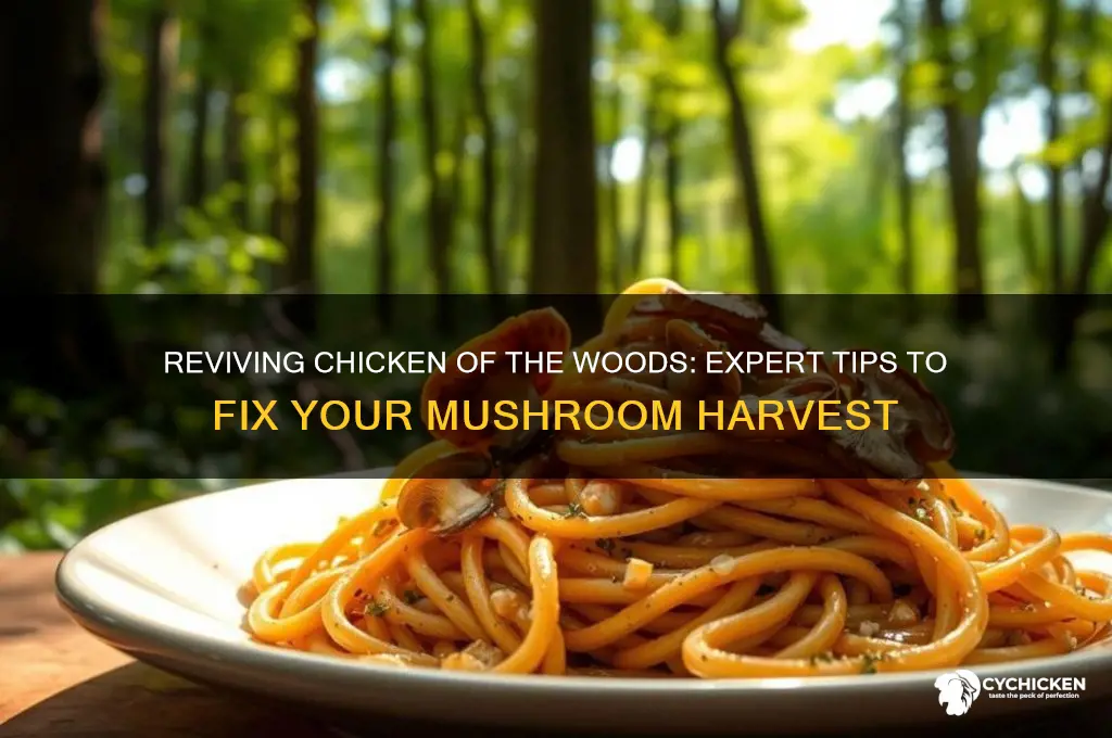 how to fix chicken of the woods mushrooms