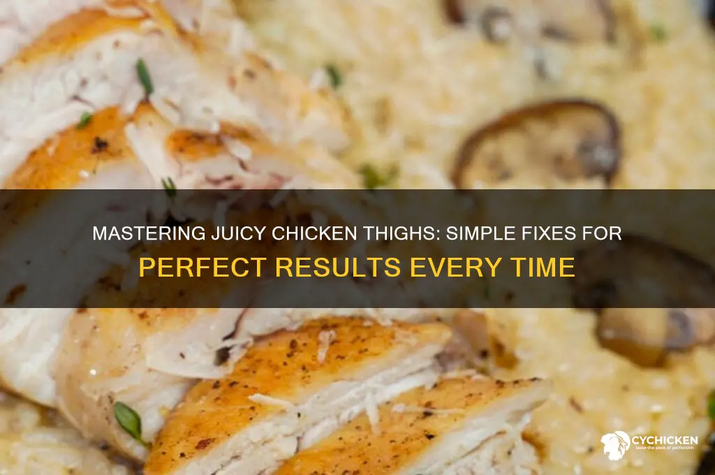 how to fix chicken thigh