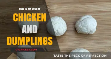 Fix Doughy Chicken and Dumplings: Quick Tips for Perfect Texture