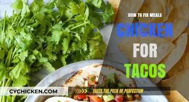 Quick & Easy Chicken Taco Fix: Simple Meal Prep Tips
