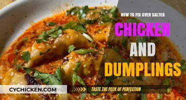 Rescue Your Chicken and Dumplings: Quick Fixes for Over-Salted Meals
