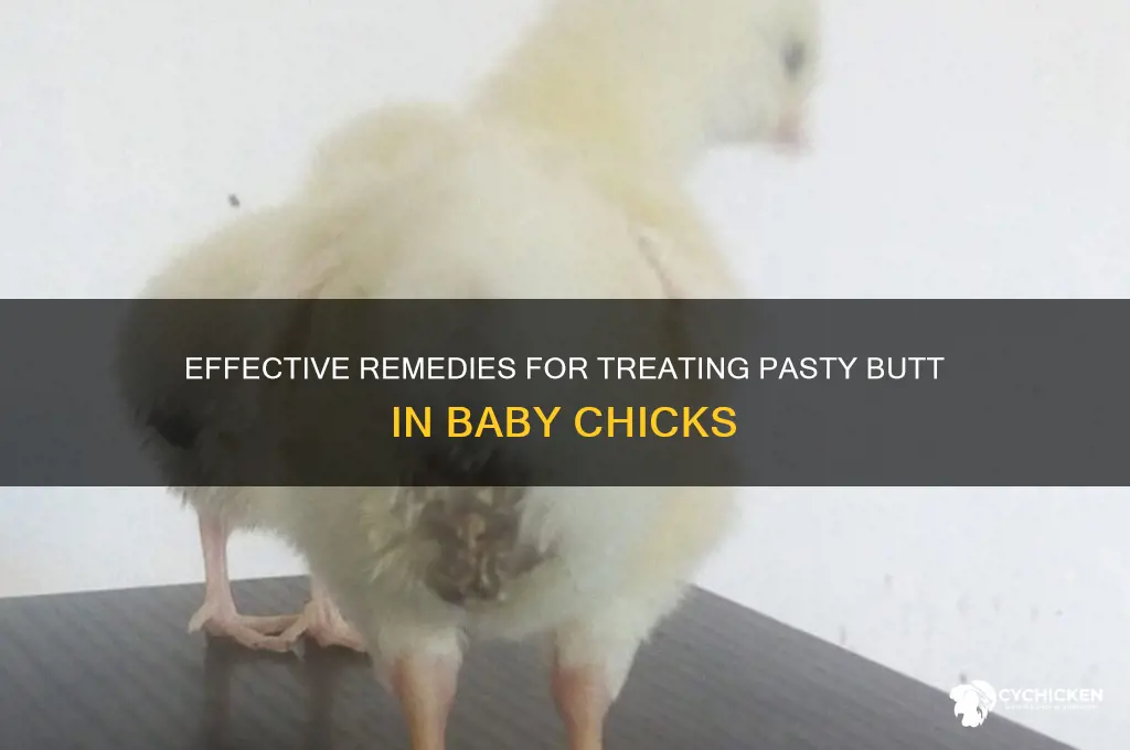 how to fix pasty butt in chicks