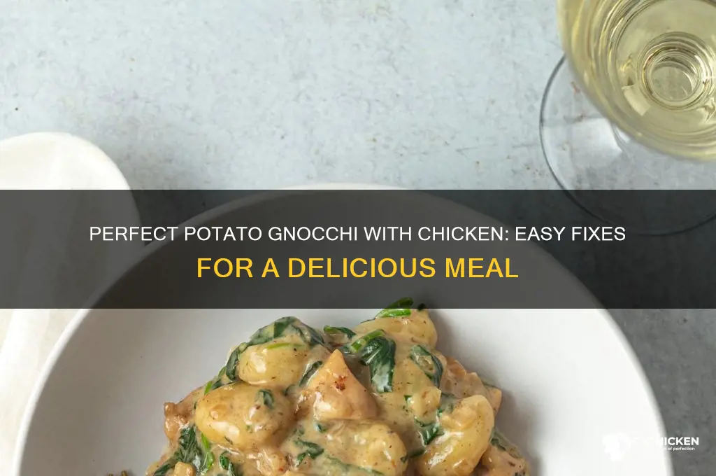 how to fix potato gnocchi with chicken