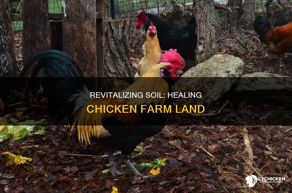 how to fix soil from an old chicken farm