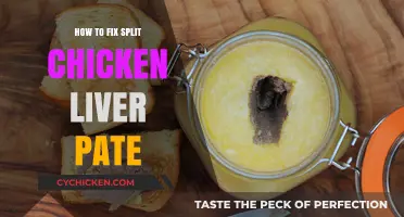 Revive Your Split Chicken Liver Pate: Simple Fixes for Perfect Texture