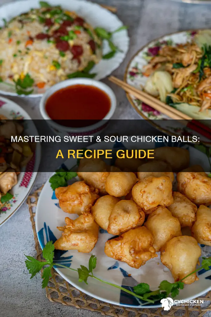 how to fix sweet and sour chicken ball recipe