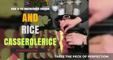 Rescue Your Undercooked Chicken and Rice Casserole: Quick Fixes and Tips